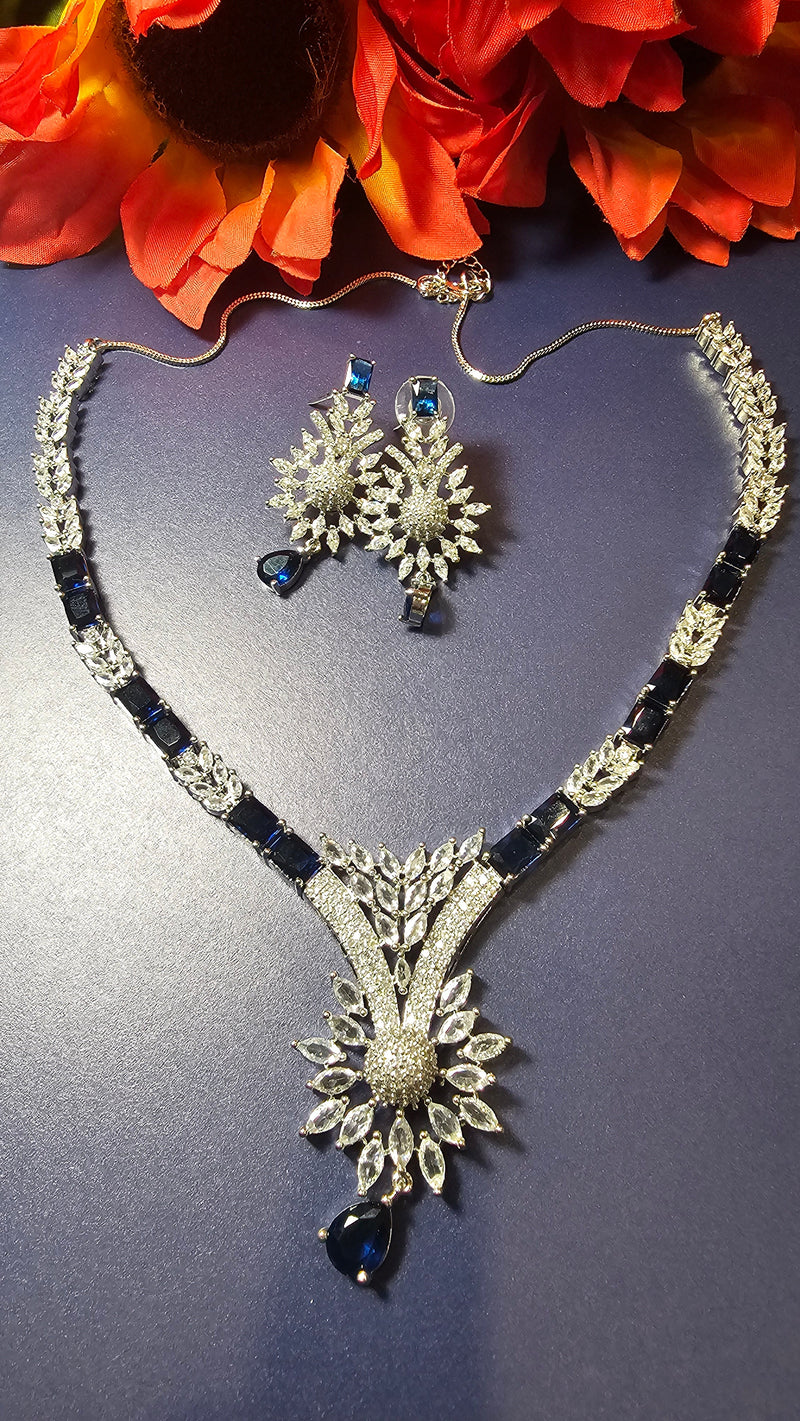 American Diamond (AD) Necklace Set