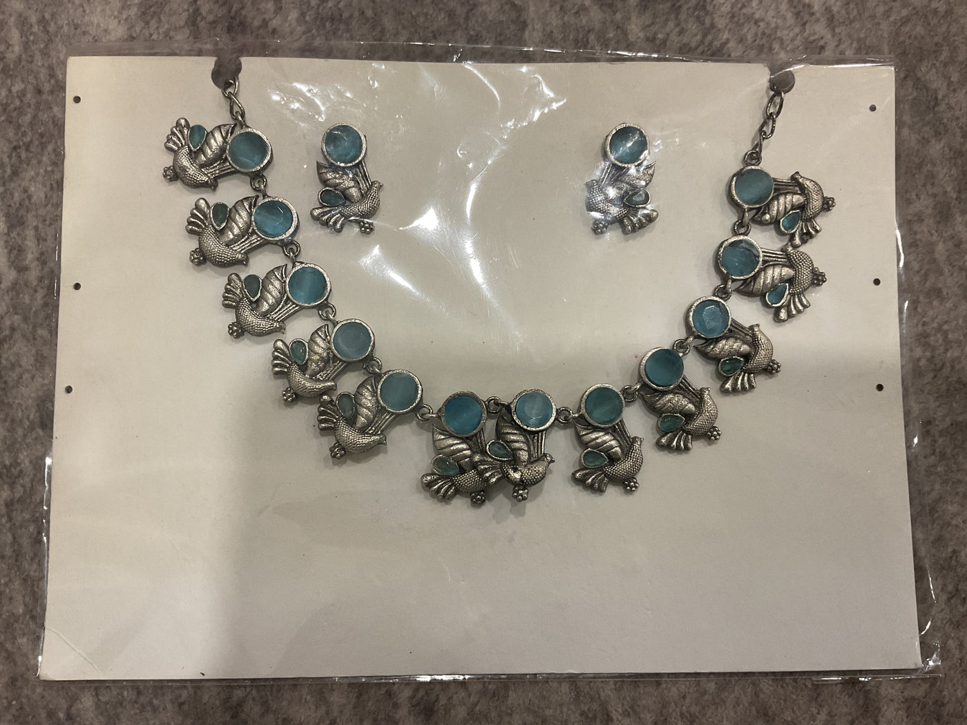 German Silver Necklace Set – Design 13