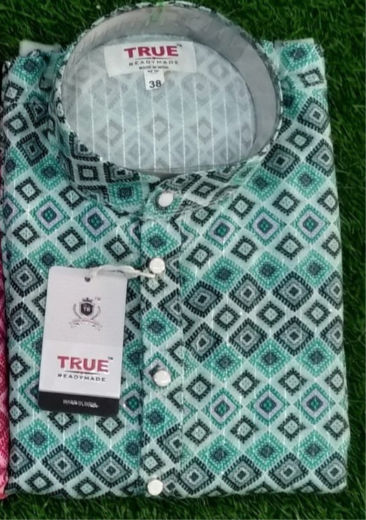 Men's Kurta Pajama Set – Design 12