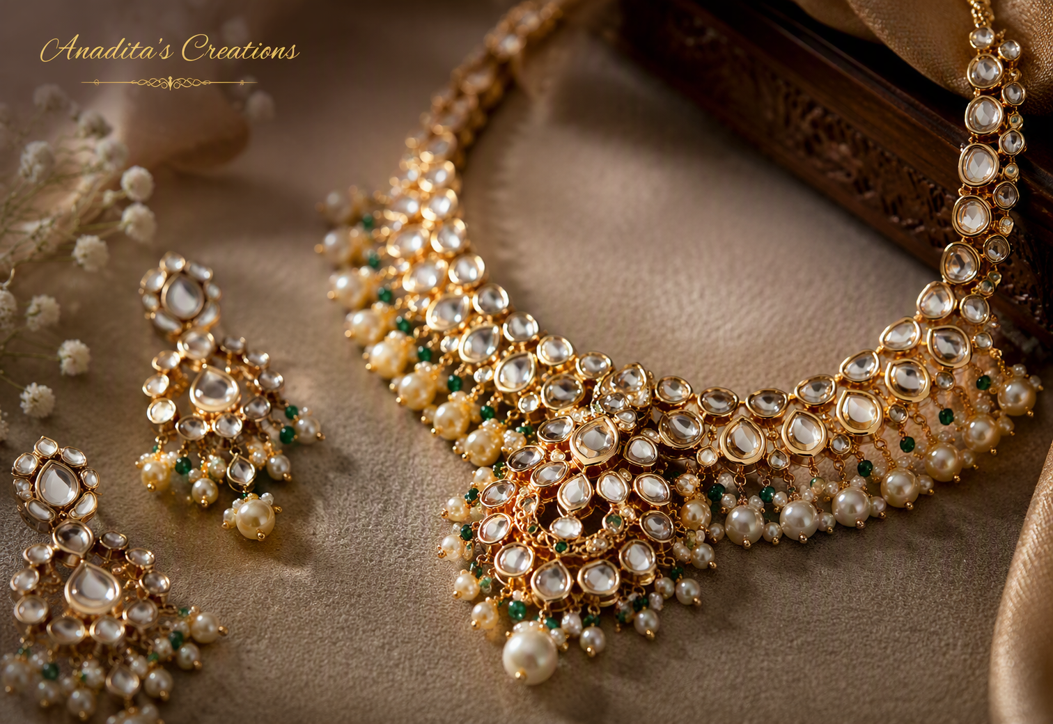 Kundan, Polki and AD jewellery