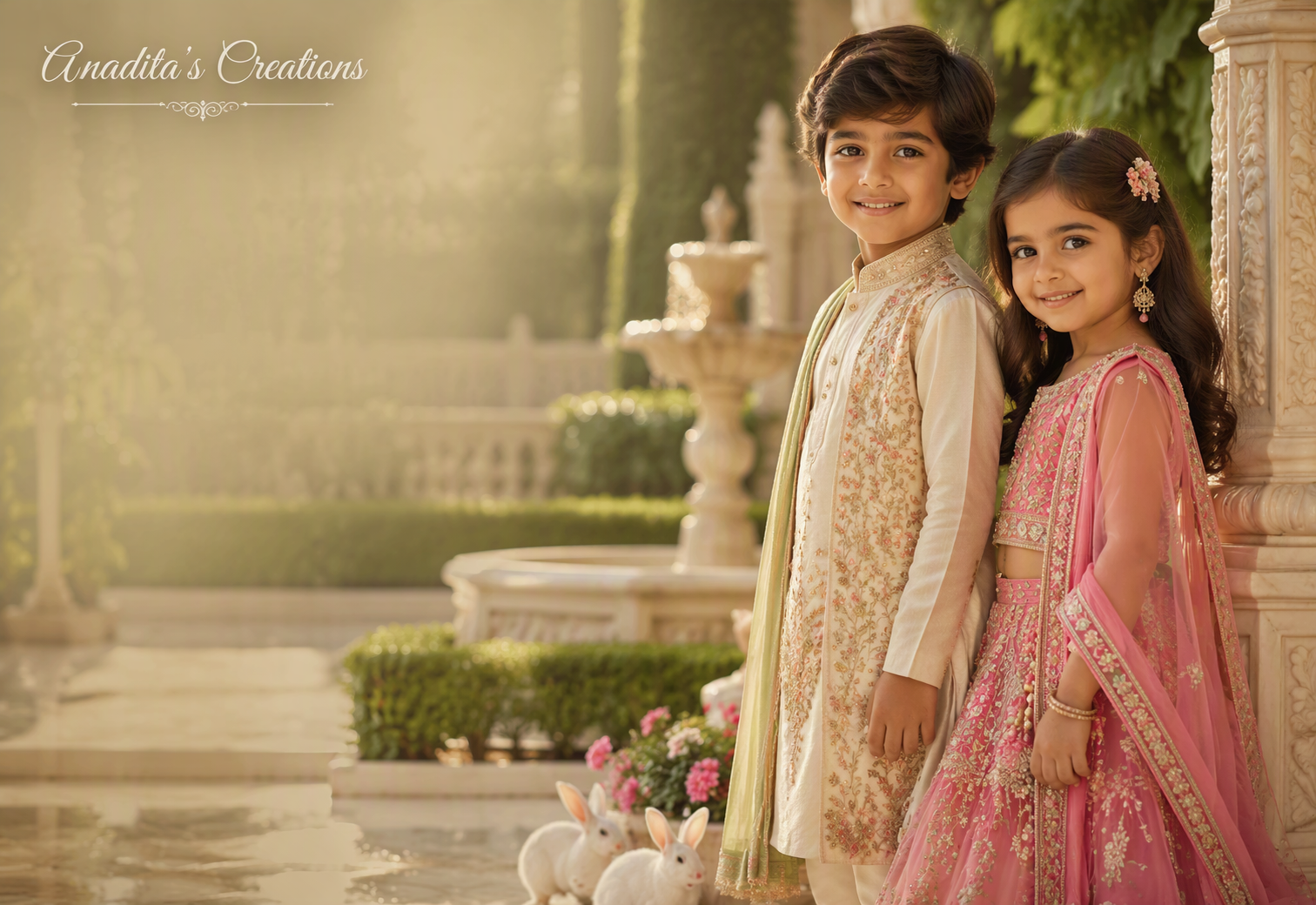 Little ones, dressed beautifully