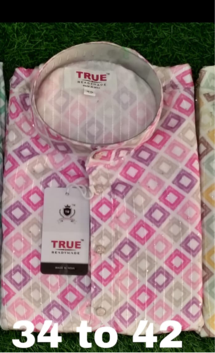 Men's Kurta Pajama Set – Design 10