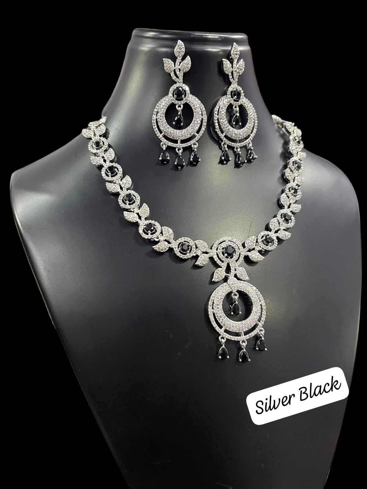 American Diamond (AD) Necklace Set