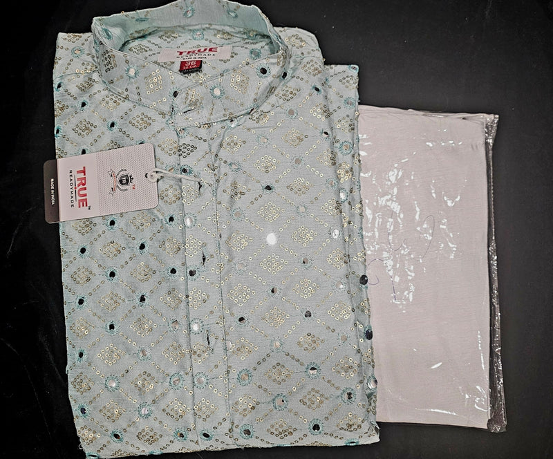 Men's Kurta Pajama Set – Design 02