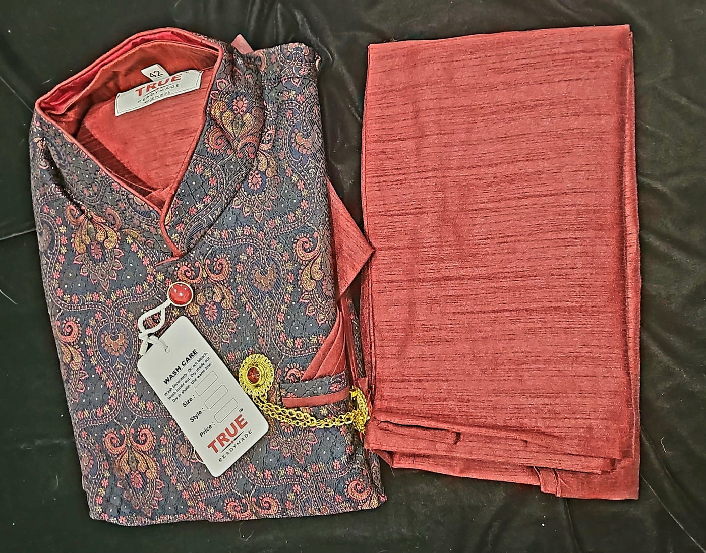 Men's Kurta Pajama Set – Design 07