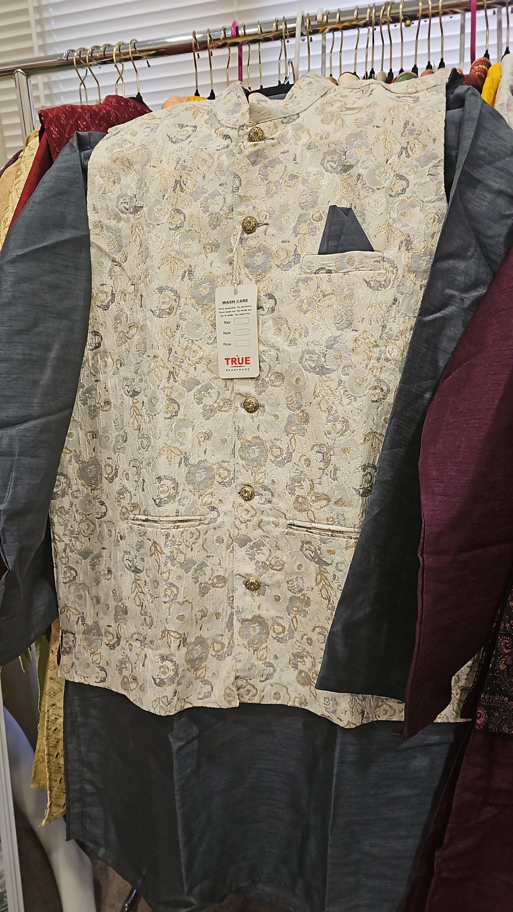 Men's Kurta Pajama Set – Design 08