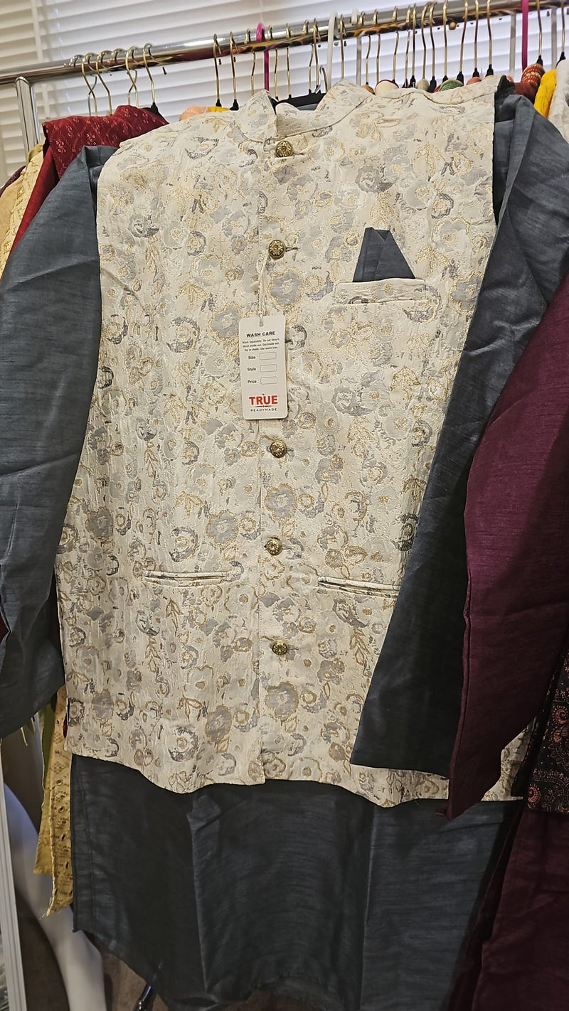 Men's Kurta Pajama Set – Design 08