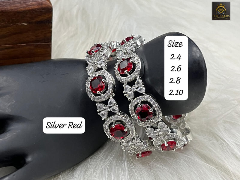Luxury American Diamond Bangles – Premium Wedding & Festive Wear